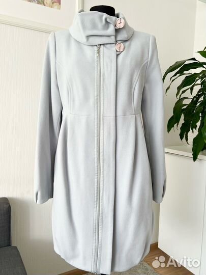 Пальто женское демисезонное 46 48 шерсть