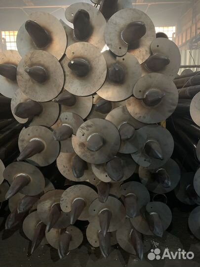 Винтовые сваи лопастные 89 х 1500