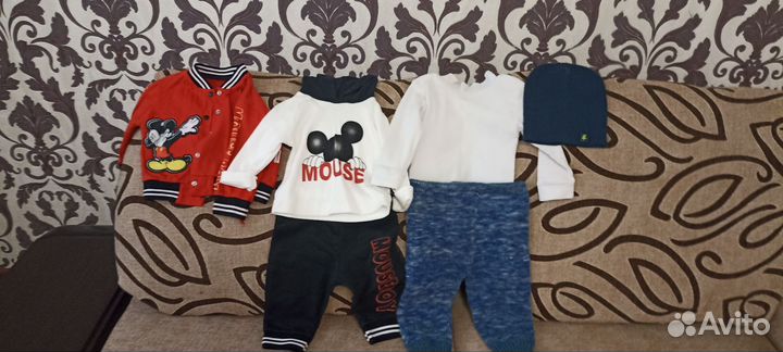 Костюмы, слип, шапка на мальчика