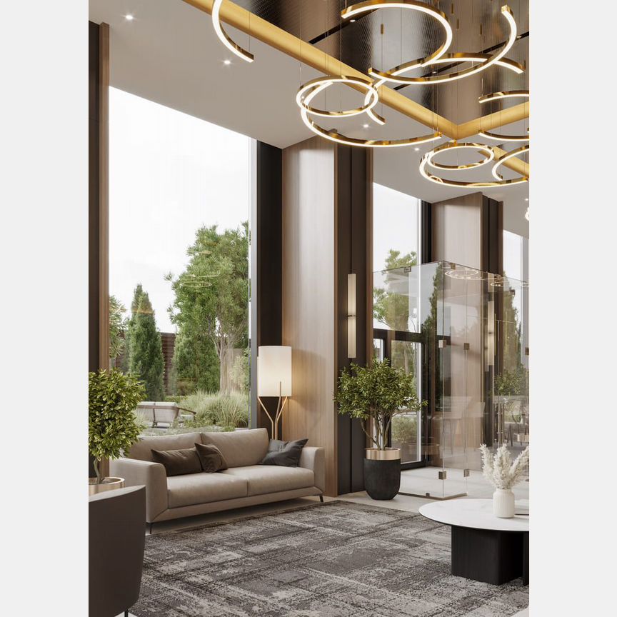 2-к. квартира, 64,6 м², 21/46 эт.