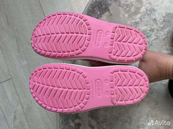 Резиновые сапоги crocs j1