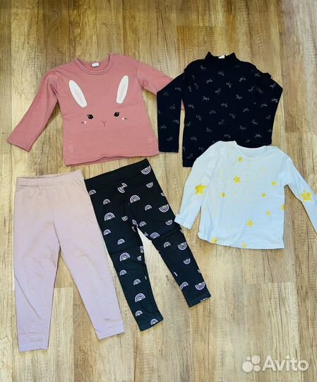 Пакет одежды для девочки 98/110