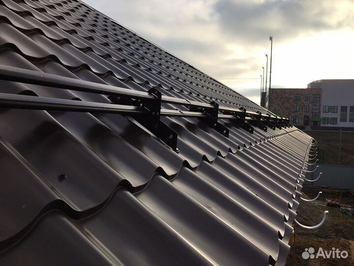 Снегозадержатели установка монтаж. Гарантия