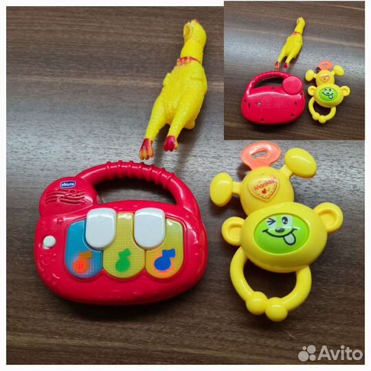 Детские игрушки для самых маленьких от chicco