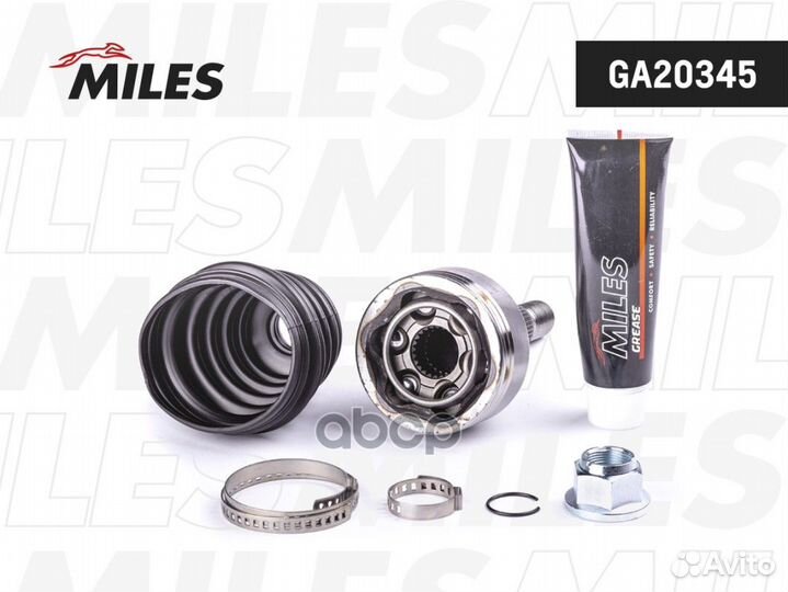 ШРУС наружный opel astra 1.7D/1.8 04- (GKN 304386)