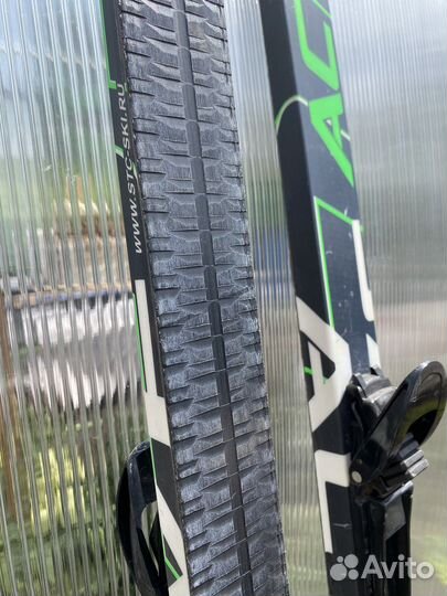 Лыжи беговые, ботинки