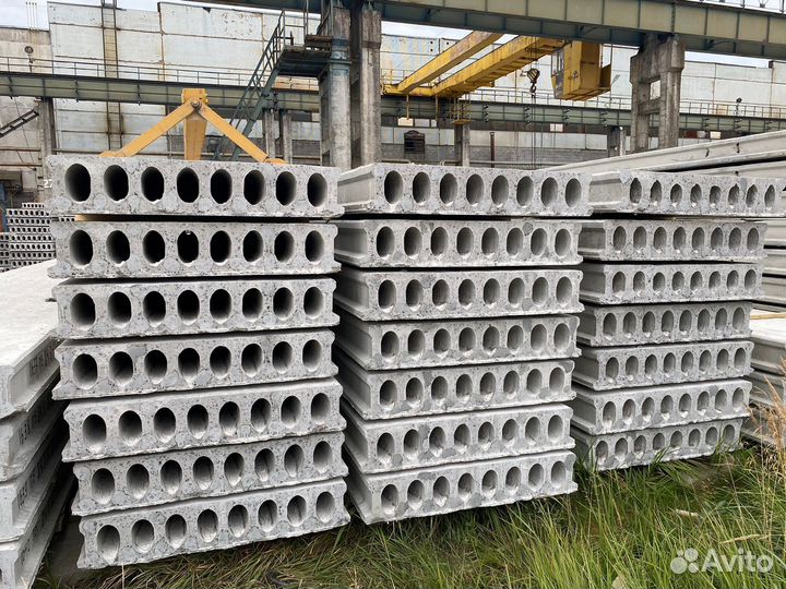 Плиты перекрытий пустотные пб