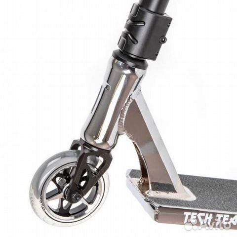 Самокат трюковой Tech Team Excalibur Blue Chrome