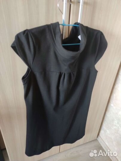 Школьная форма 46-48 про, черный сарафан