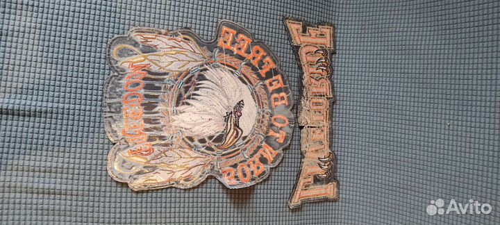 Нашивки байкерские