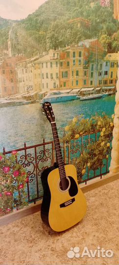 Акустическая гитара Fender Sguier+Чехол в подарок