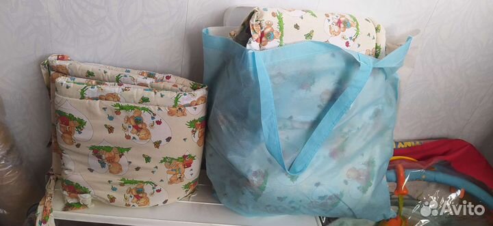 Детская поляна, ограждение кроватки, мамино