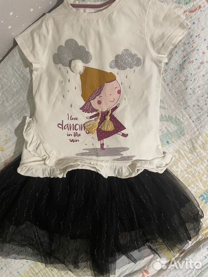 Вещи пакетом для девочки 116-122