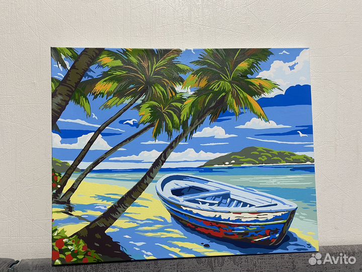 Готовые картины по номерам