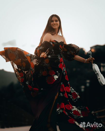 Скрипка белая