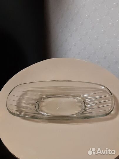 Селедочница стекло СССР. Винтаж