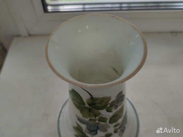 Ваза СССР ручная роспись