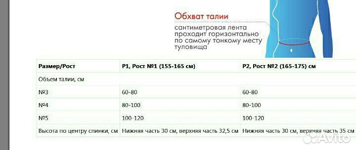 Корсет полужесткий, грудо - поясничный Крейт