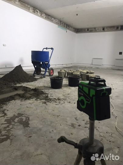 Полусухая стяжка пола