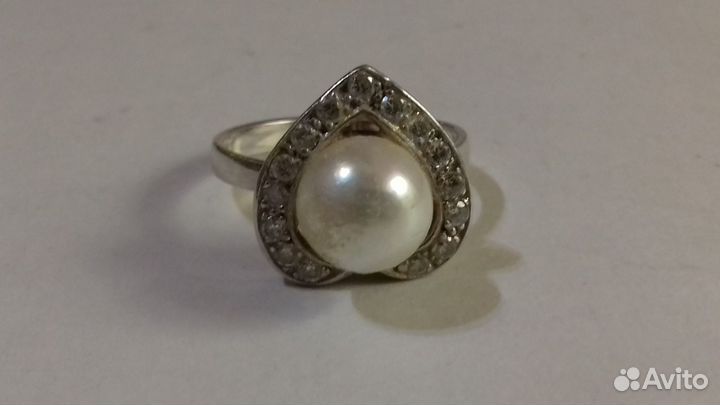 Винтаж. кольцо. серебро.925 голова