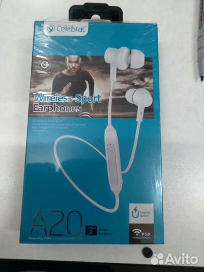 Наушники блютуз спорт новые