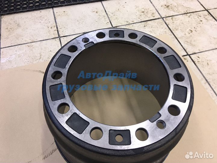 Барабан тормозной Volvo F10 F12 F16 410х217 мм