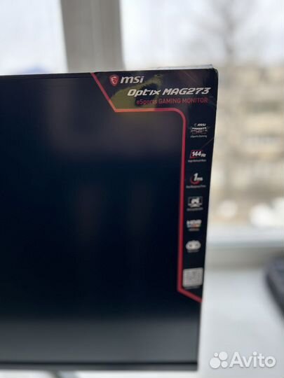 Xbox и монитор msi optix mag273