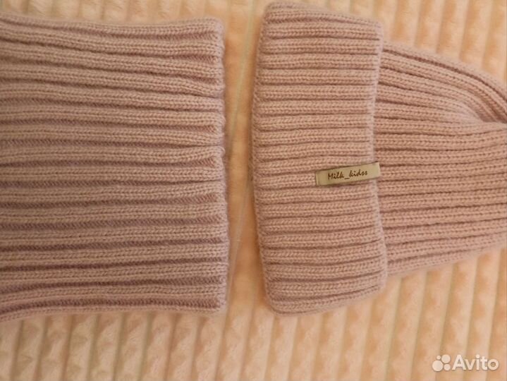 Шапки со снудом для девочки