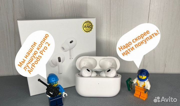 Airpods Pro 2, Type- C, Премиум, лучшие в городе