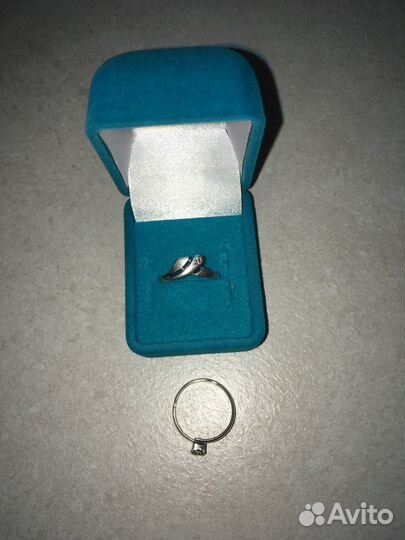 Кольцо серебро 925