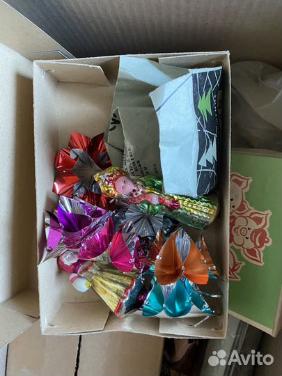 Елочные игрушки СССР