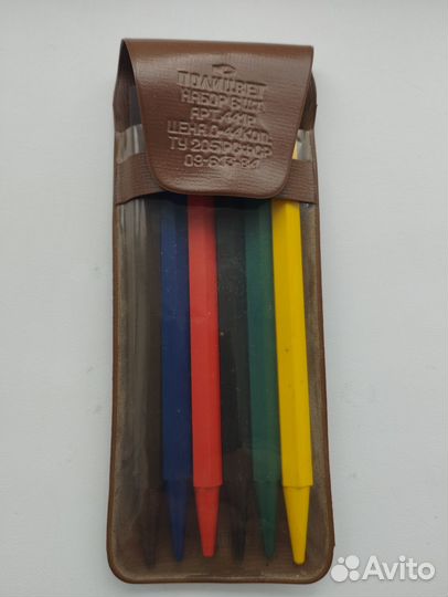 Новые карандаши Полицвет, времён СССР