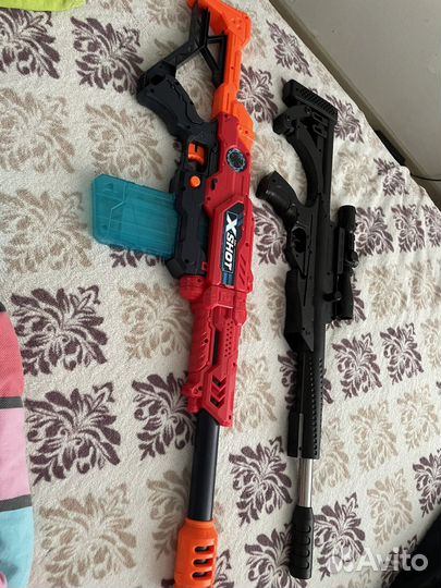 Детское оружие x shot и снайпа