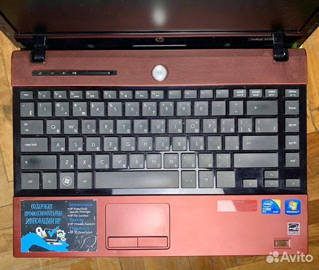 HP ProBook 13”/8Гб/SSD-256/2Duo темно-бордовый