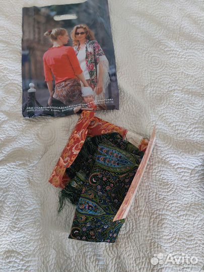 Павлопосадский палантин 70х200