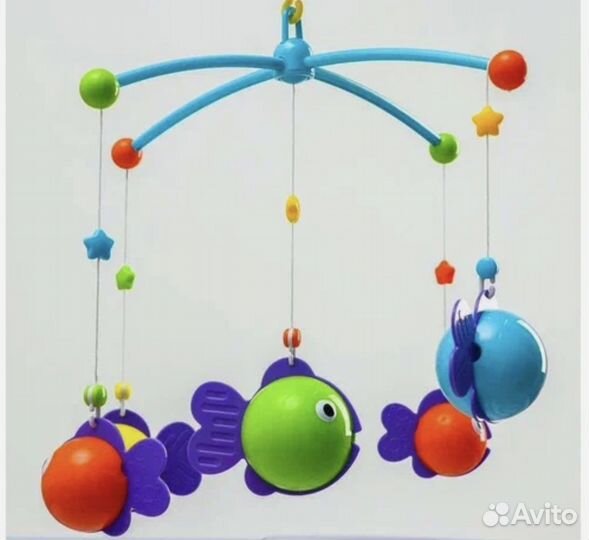 Музыкальный мобиль в кроватку