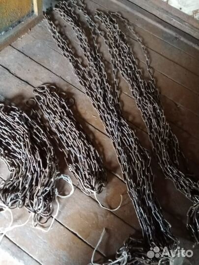Цепь для привязи крс 600 мм и 2000 мм