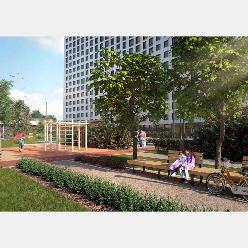 2-к. квартира, 61,6 м², 16/18 эт.