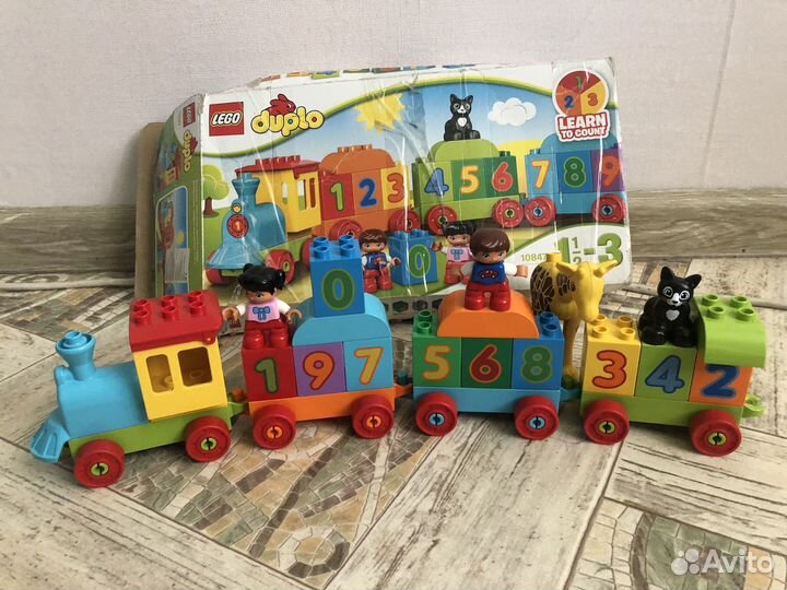 Lego duplo поезд