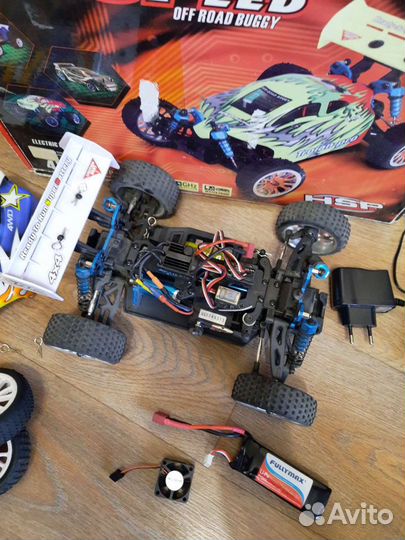 Радиоуправляемая машина 1/16 Hsp troian top