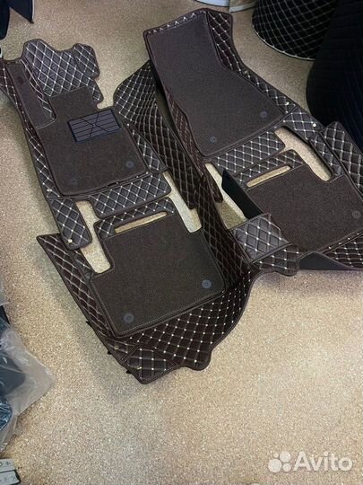 Премиум ковры из экокожи 5d в автомобили