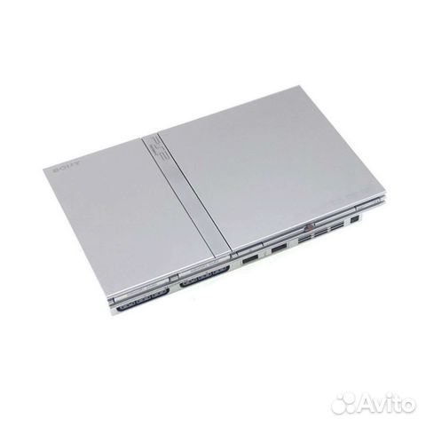 PS2 Slim Silver