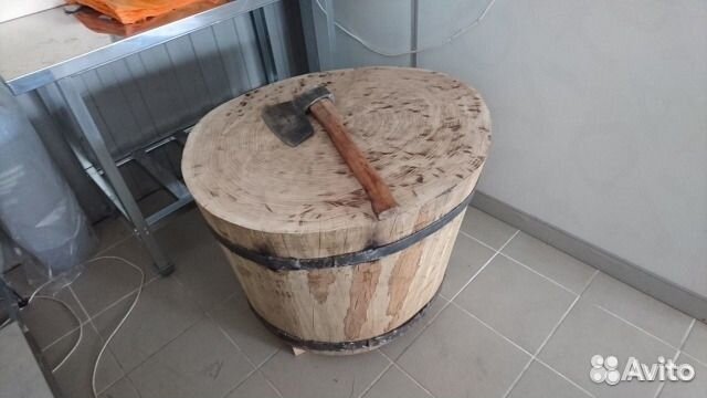 Дубовая колода (для рубки мяса)