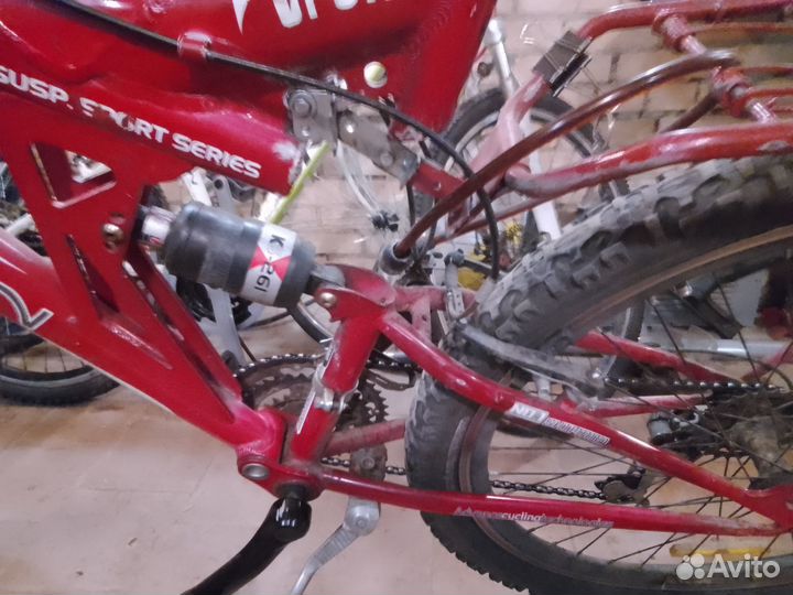 Велосипед Uran Scout Огонь