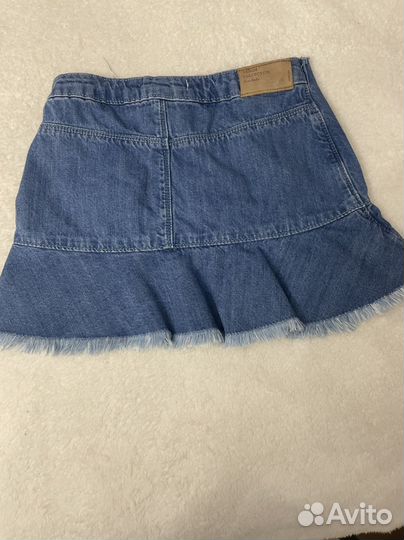 Юбка джинсовая zara детская