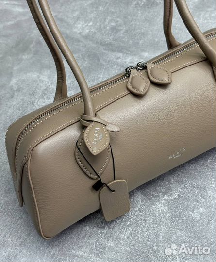 Сумка женская бежевая Alaia новая *Lux Gold