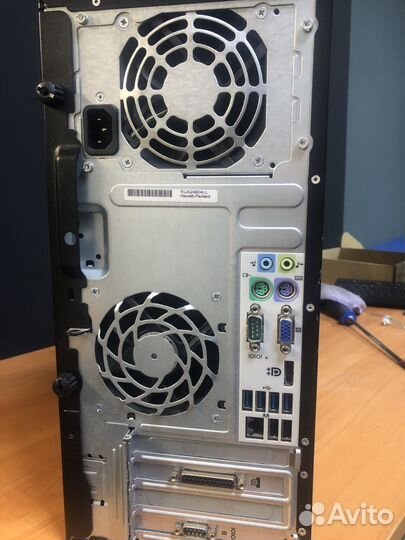 Офисный компьютер в сборе