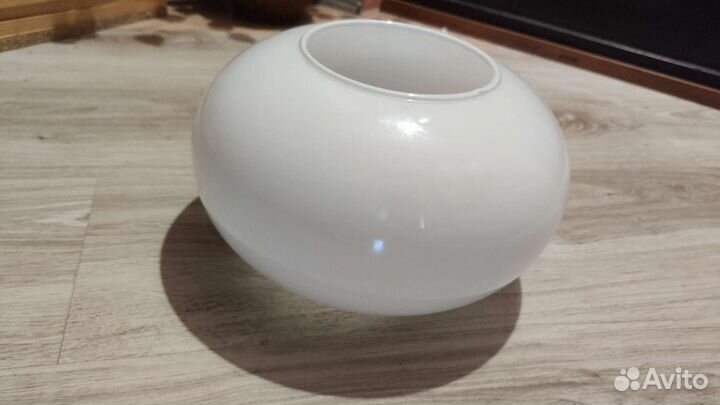 Стеклянный плафон- абажур