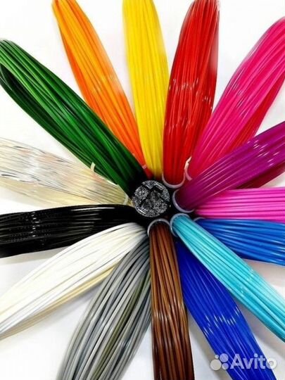 Стержни пластик для 3D ручки