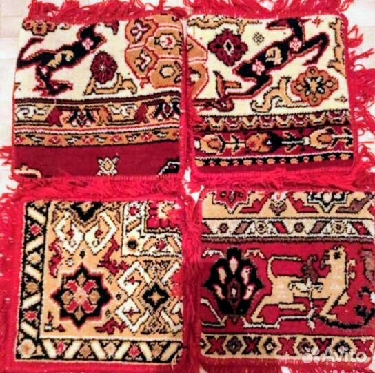 Накидки на стулья, сиденья шерстяные новые